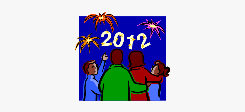 2012 At Night Celebration Png Clip Arts - New Year Celebration Clipart, Transparent Png, Free Download