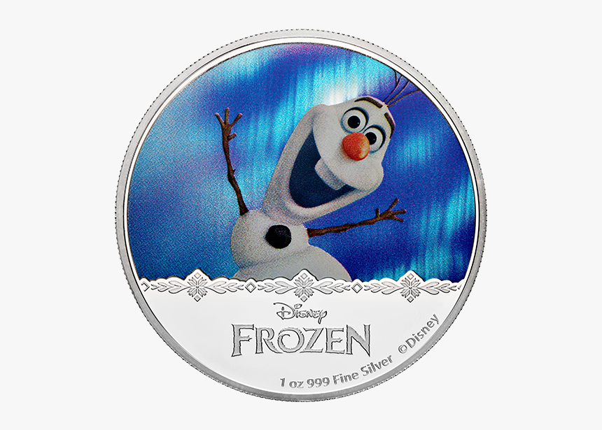 2016 $2 Disney Frozen Silver Coin Magic, HD Png Download, Free Download