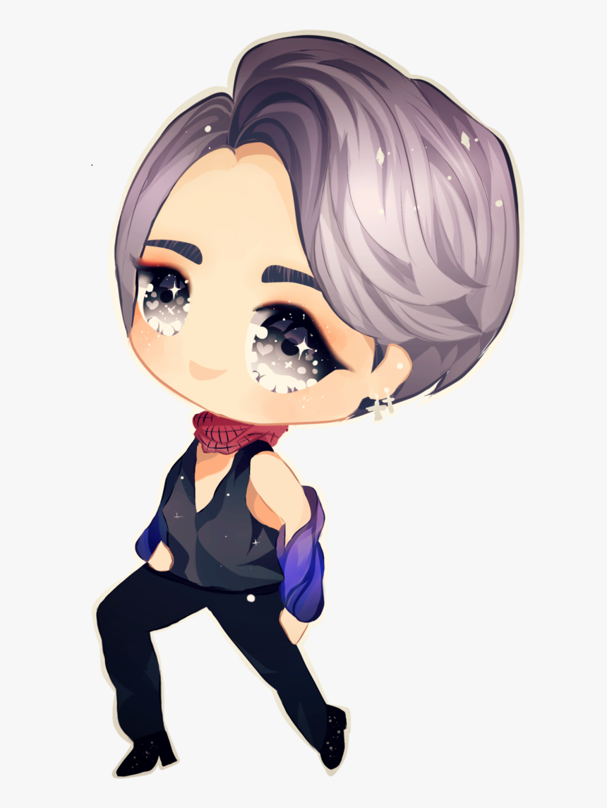 Bts Chibi Drawing Best Of Me Blood Sweat & Tears - Jimin Bts Drawings Chibi, HD Png Download, Free Download