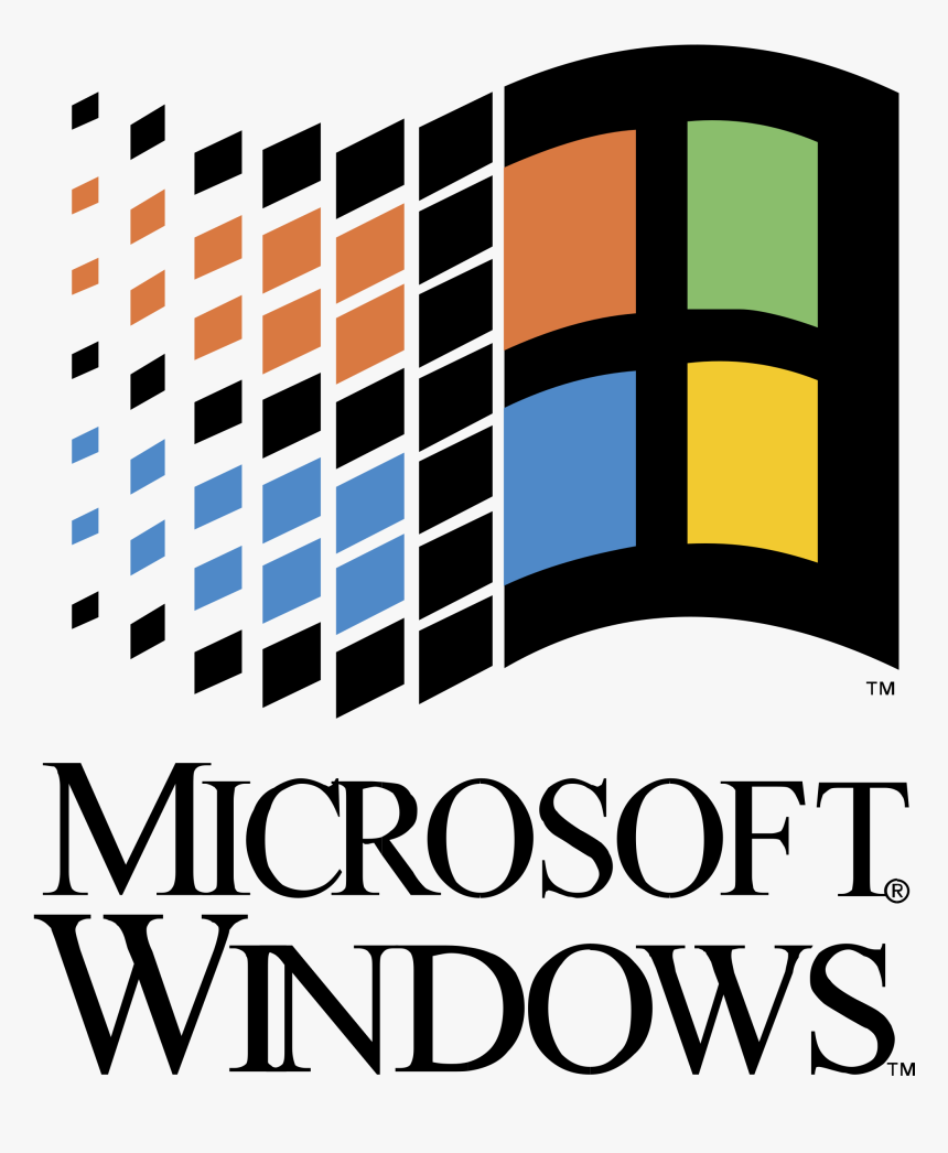 Microsoft Windows 3.0 Logo, HD Png Download, Free Download