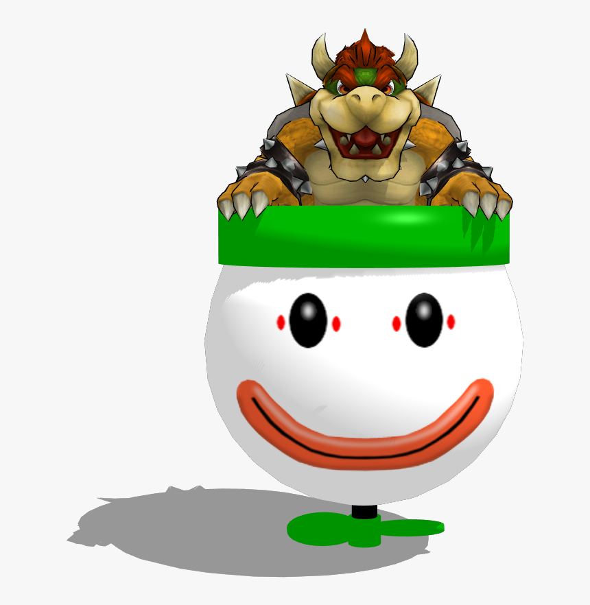 Koopa Clown Car By Shadowleswolf Koopa Clown Car By - Koopa Clown Car 3d Model, HD Png Download, Free Download