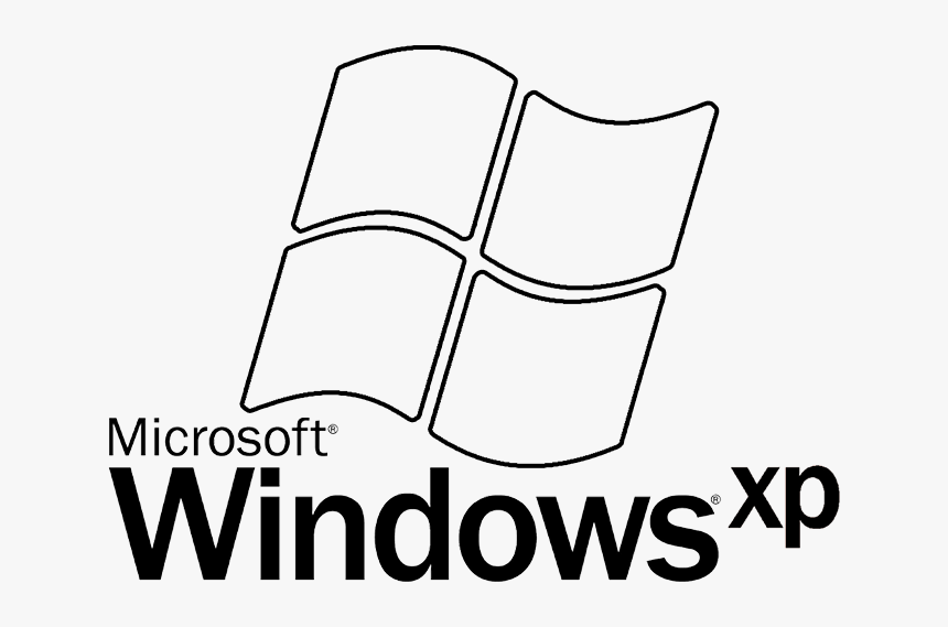 Microsoft Windows Black And White, HD Png Download, Free Download