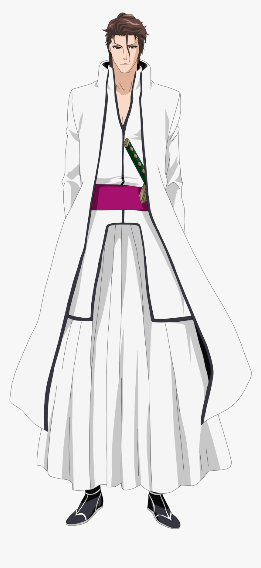 S Bizzare Fanon Wiki - Sosuke Aizen Full Body, HD Png Download - kindpng