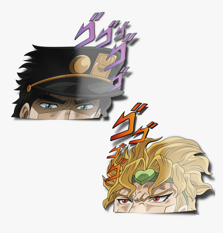 Image Of Menacing Peekers - Jojo Bizarre Adventure Peeker, HD Png Download, Free Download