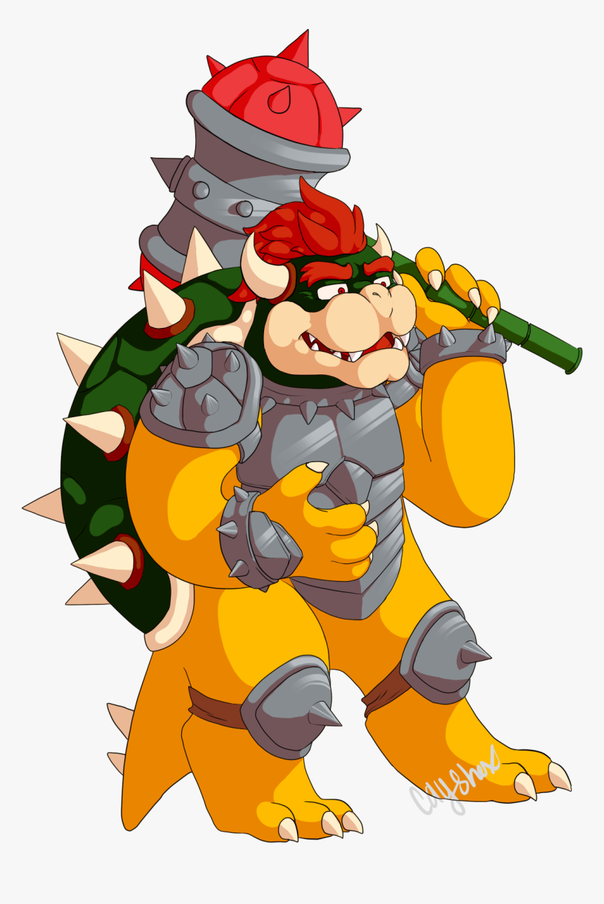 Hammer Slam Bowser - Skylanders Superchargers Bowser Art, HD Png Download, Free Download