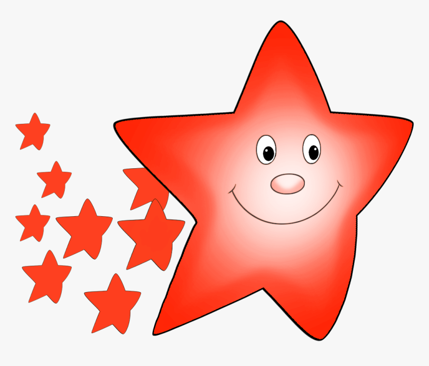 Vector Black And White Download Orange With Smaller - Stars Gif Cartoon Png, Transparent Png, Free Download