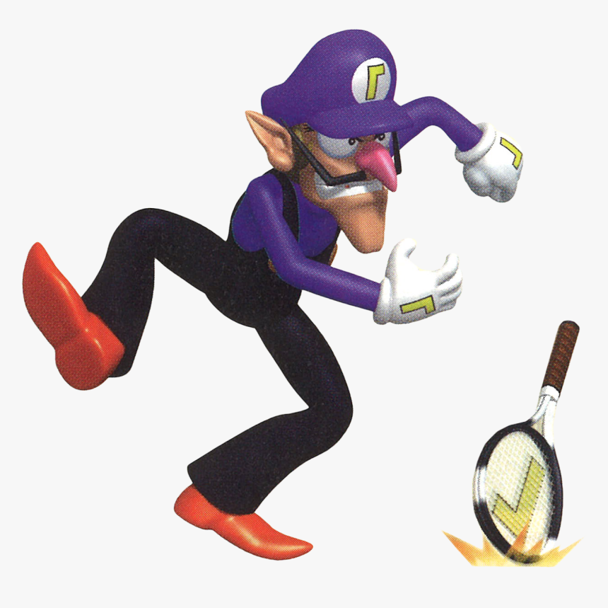 Mario Tennis N64 Waluigi, HD Png Download, Free Download