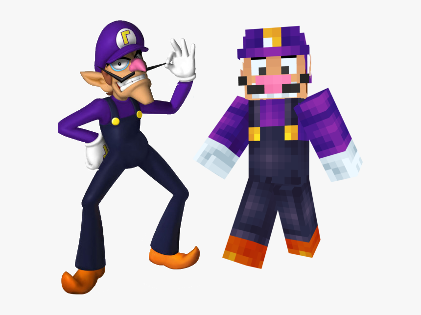 Waluigi T Pose Transparent, HD Png Download, Free Download