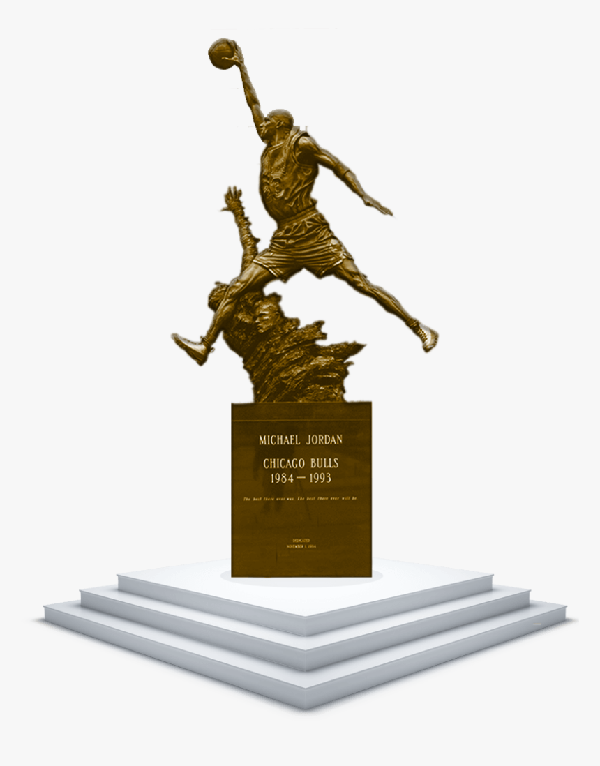 Air Jordan Xvii - Michael Jordan Statue Png, Transparent Png, Free Download