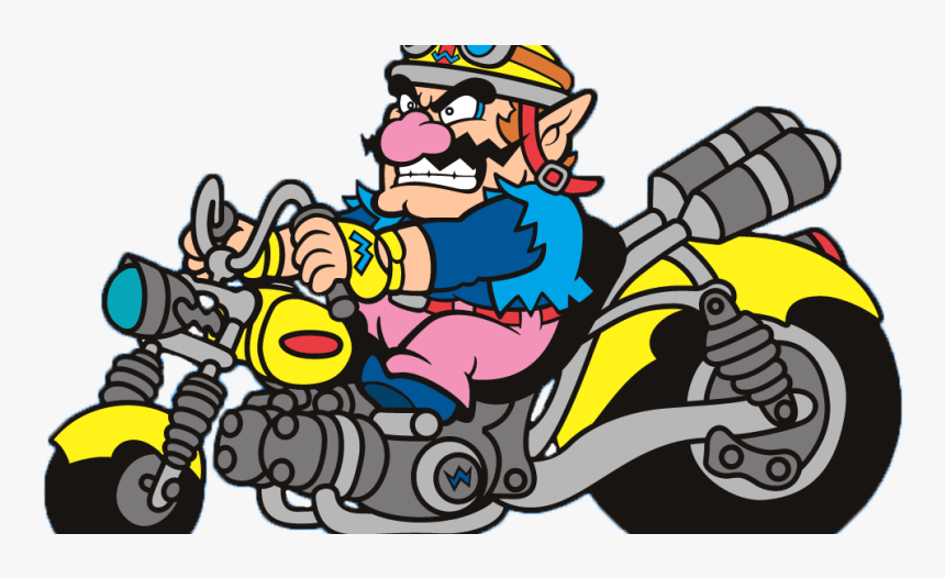 Wario On Bike, HD Png Download, Free Download