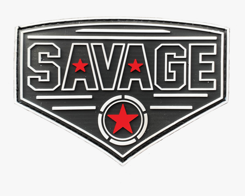 Savage Patch - Diamond - Red Star - Savage Barbell"
 - Patch-diamond, HD Png Download, Free Download