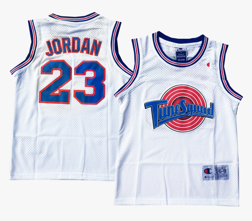 white tune squad jersey