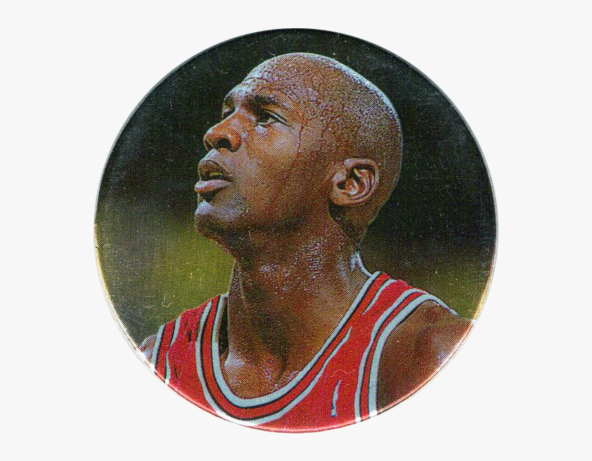 54 Pogs/ Milkcaps Michael Jordan Upper Deck 1995 Complete - Circle, HD Png Download, Free Download