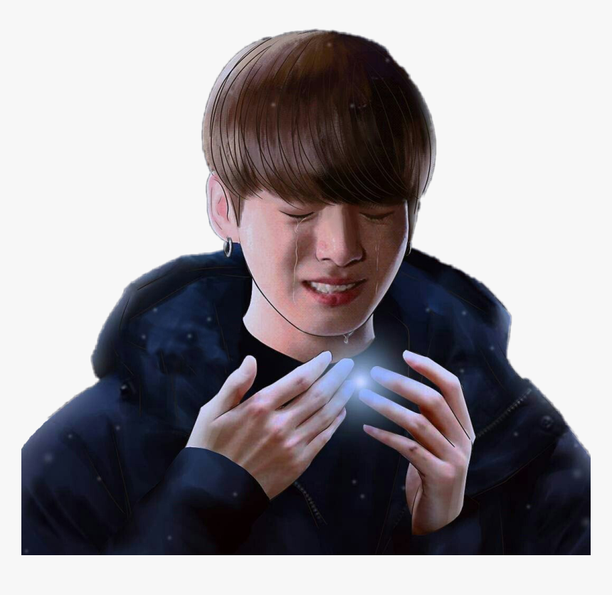 Чонгук Jungkook Bts Cry Goldenmaknae Kook Kookie - Jungkook Crying Png, Transparent Png, Free Download