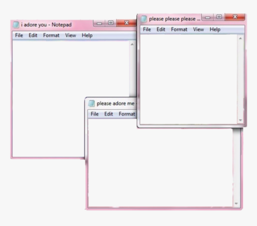 #notepad #windows #computer #computeraesthetic #aesthetic - Png Notepad Aesthetic, Transparent Png, Free Download