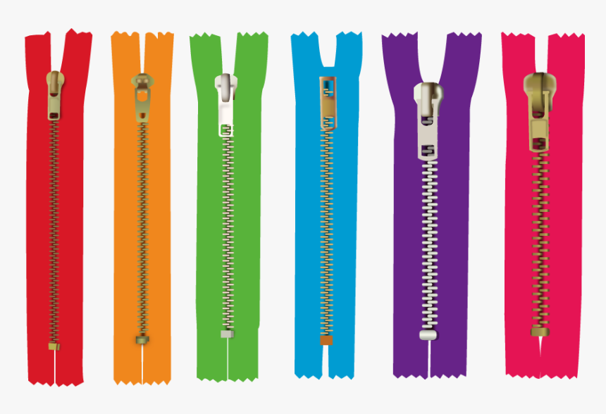 Zipper Cliparts - Metal Zipper, HD Png Download, Free Download