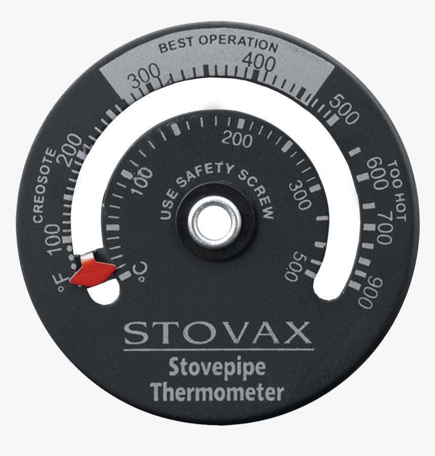Magnetic Flue Pipe Thermometer - Stove, HD Png Download, Free Download