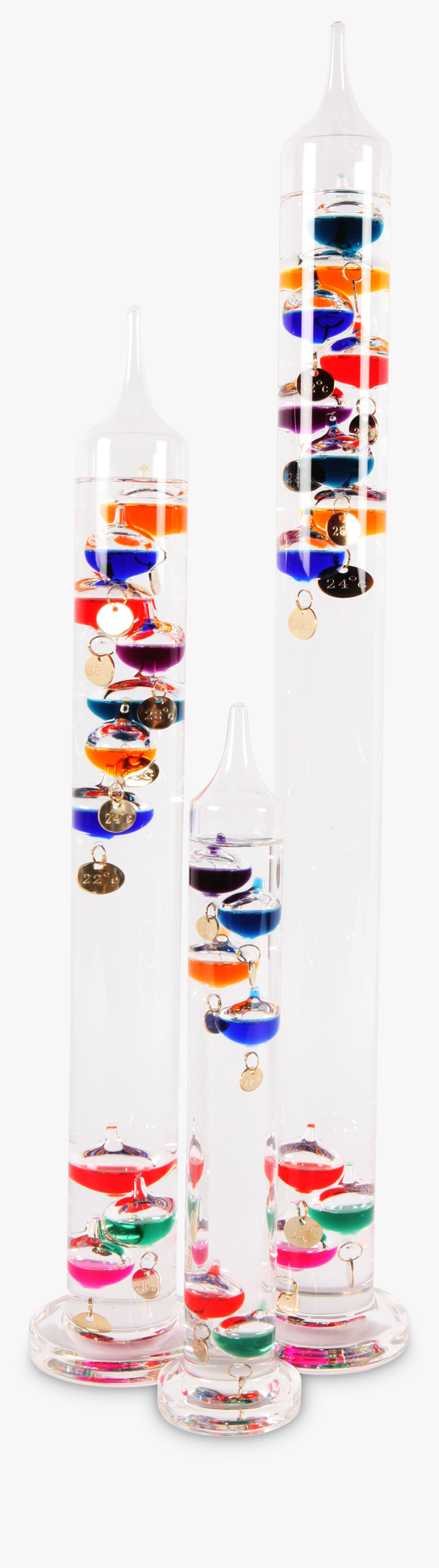 Galileo Thermometer - Various Sizes - Thermometer Galileo Galilei Png, Transparent Png, Free Download