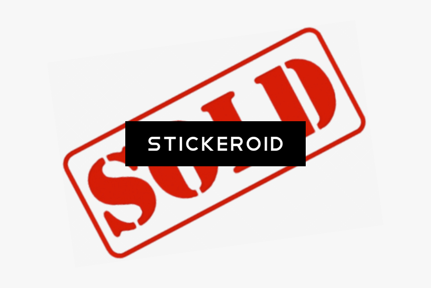 Sold Sign Png, Transparent Png, Free Download