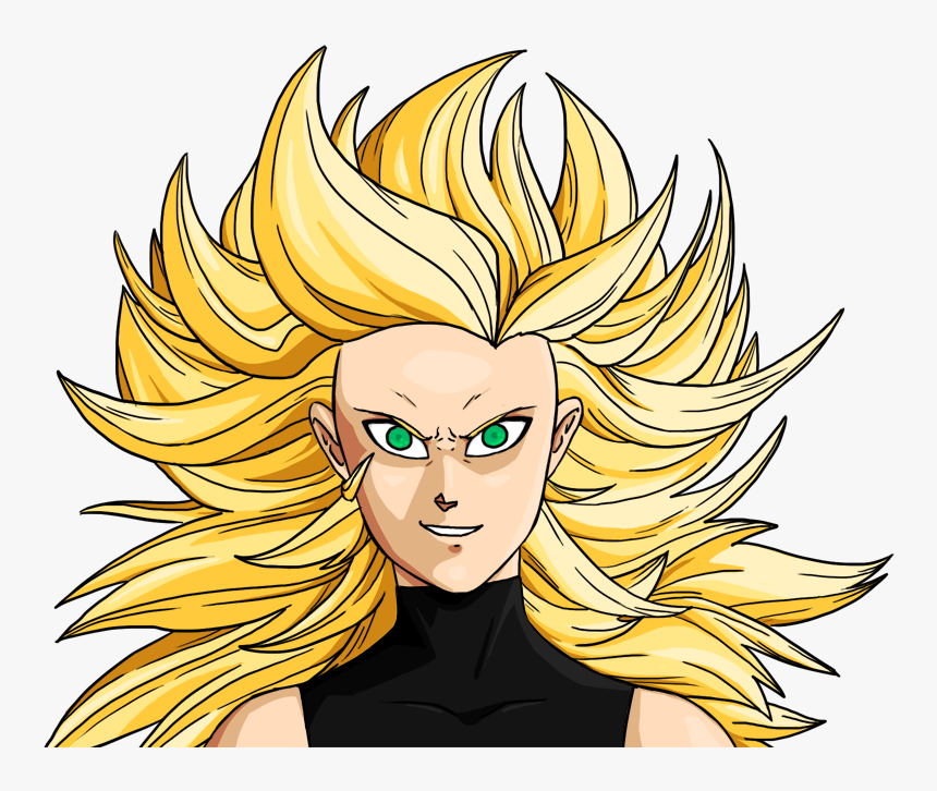 Super Saiyan - Female Super Saiyan 3 Drawing, HD Png Download, Free Download