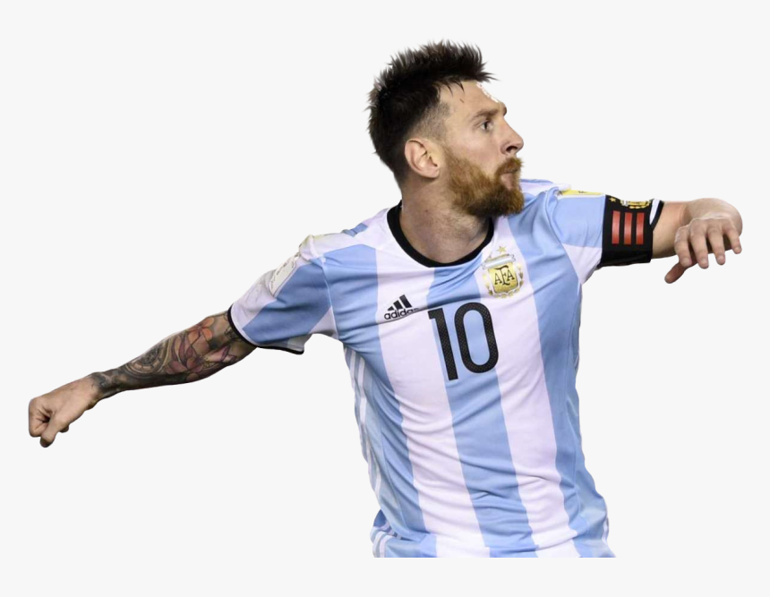 Lionel Football Render Footyrenders - Argentina Leo Messi Png, Transparent Png, Free Download