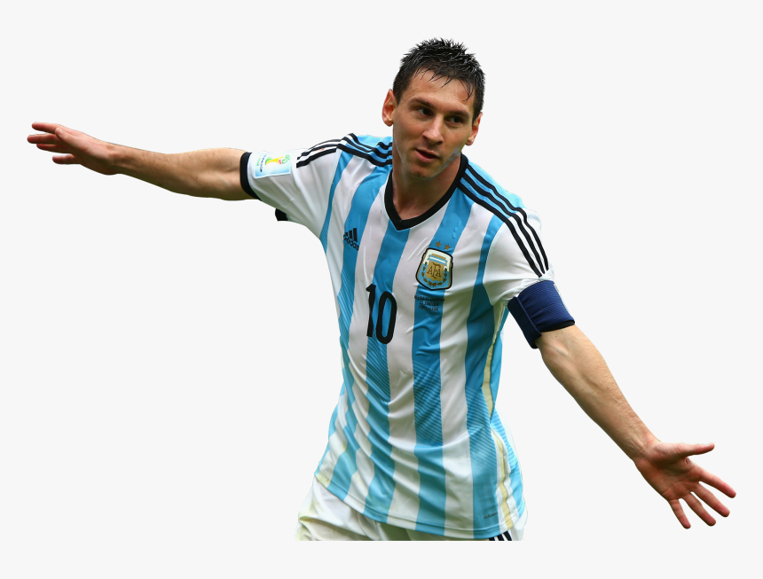 Messi Argentina 2014 Png - Transparent Messi Argentina Png, Png Download, Free Download
