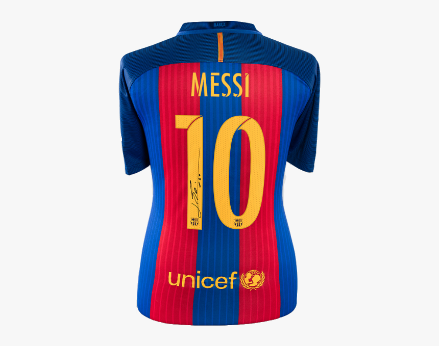 Messi Jersey Png - Unicef, Transparent Png, Free Download