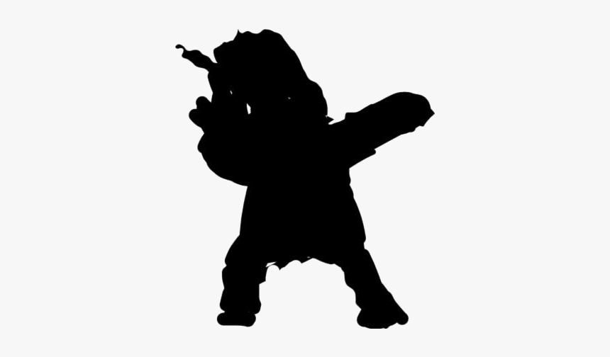 Transparent Spongebob Dab Png Icon - Silhouette, Png Download, Free Download