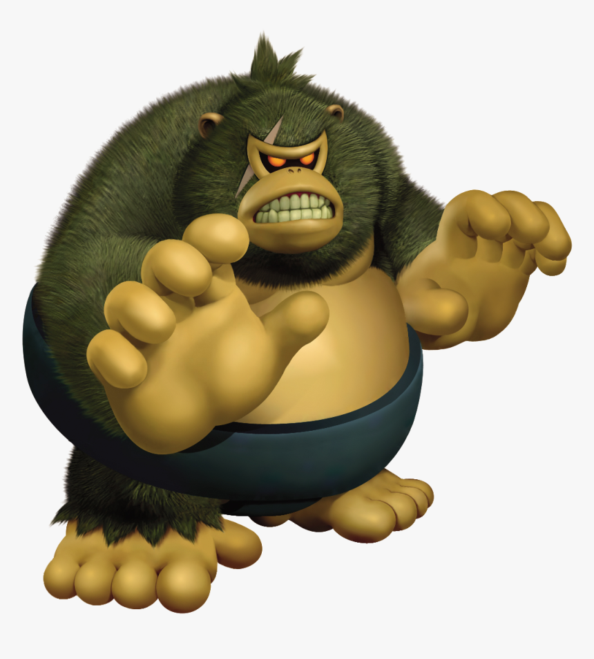 226 × 240 Pixels - Donkey Kong Sumo Kong, HD Png Download, Free Download