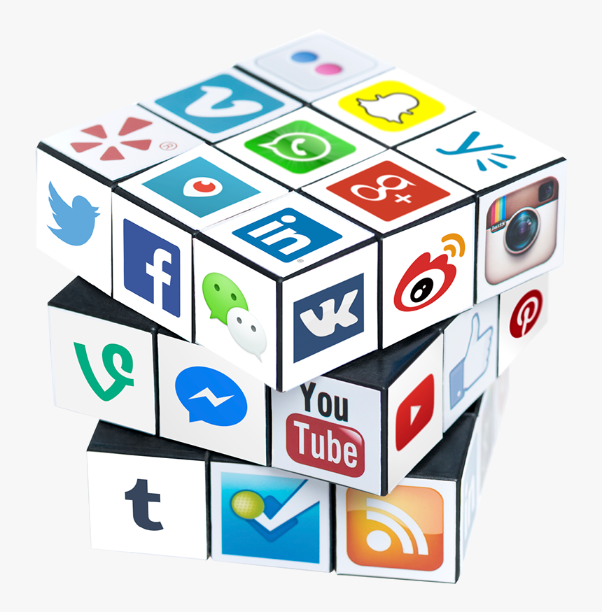 Social Media Services In Rubik, HD Png Download, Free Download