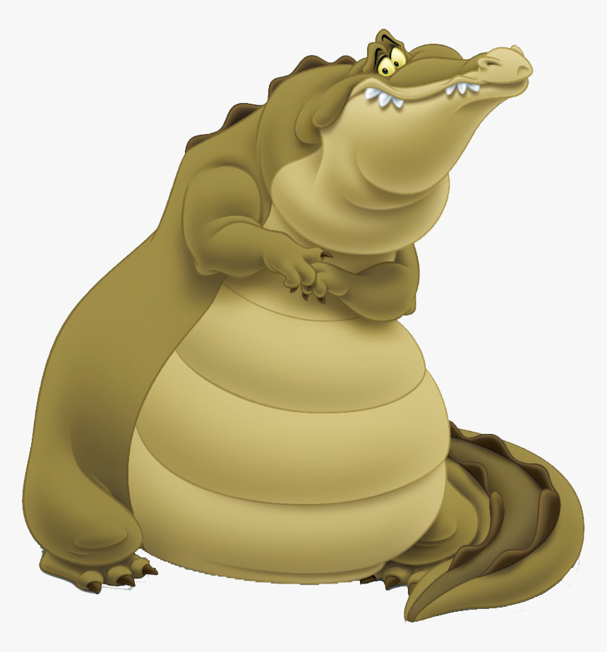 Louis Alligator - Princess And The Frog Characters Png, Transparent Png, Free Download