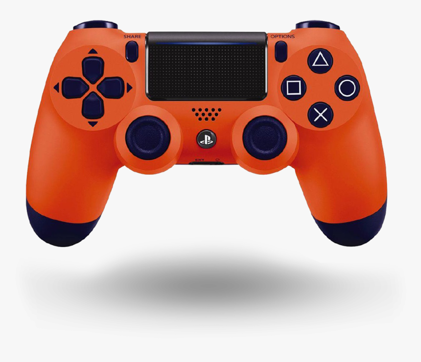 Astrogun™ Style Playstation 4 Gamepad - Orange And Blue Ps4 Controller, HD Png Download, Free Download