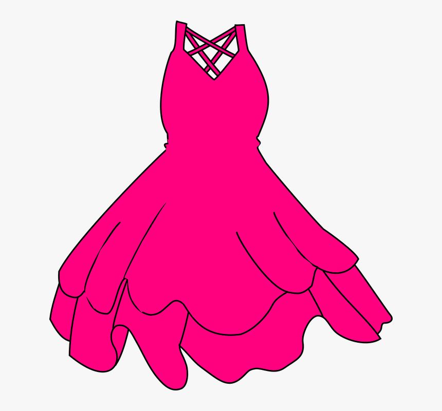 Black Dress Clip Art, HD Png Download, Free Download