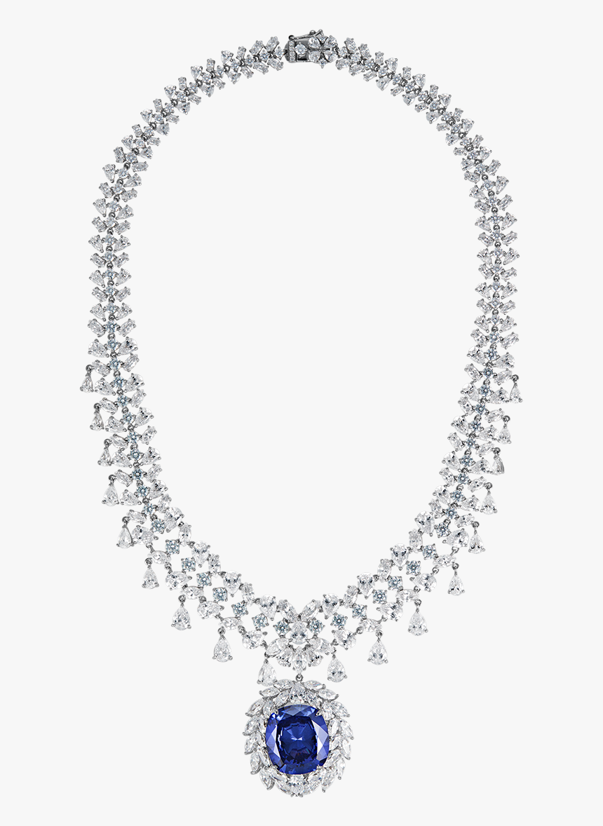 Victoria Queen Blue Necklace - Necklace, HD Png Download, Free Download