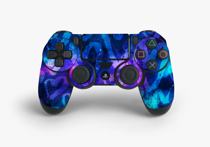 Ps4 Controller Space Love Decal Kit - Game Controller, HD Png Download, Free Download