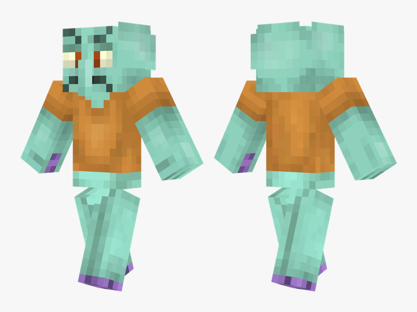 Minecraft Green Steve Skin, HD Png Download, Free Download