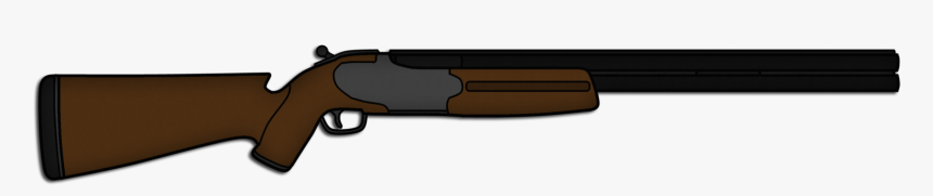 Cartoon Shotguns Free Download - Double Barrel Shotgun Png Cartoon, Transparent Png, Free Download