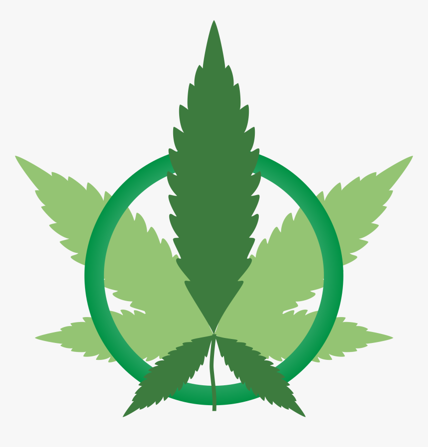 Clipart Marijuana Peace Symbol Variation Png Peace - Marijuana Leaf Svg Free, Transparent Png, Free Download