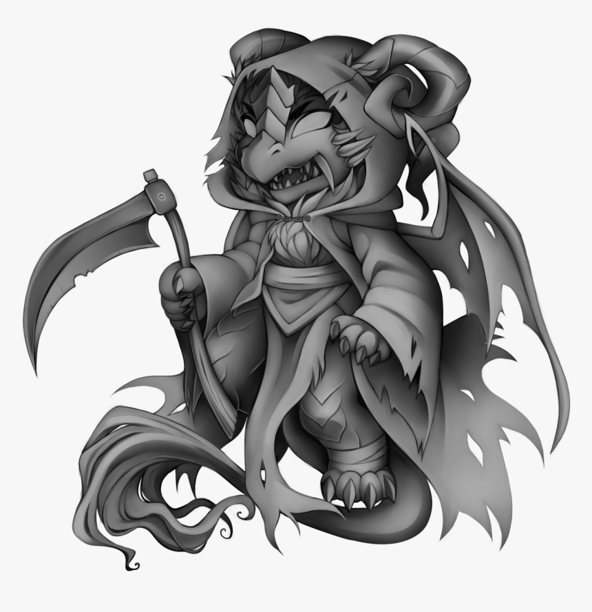 Furvilla Dragonsmaw Manor Reaper Dragon - Furvilla Reaper Costume, HD Png Download, Free Download