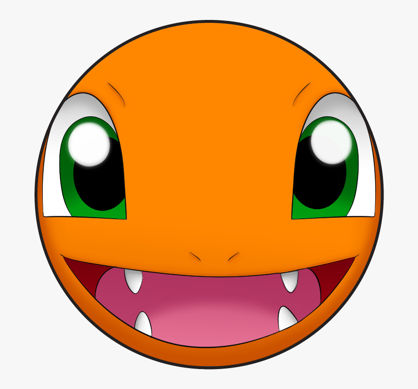 Charmander Pokemon Face Clipart , Png Download - Pokemon Charmander Face, Transparent Png, Free Download