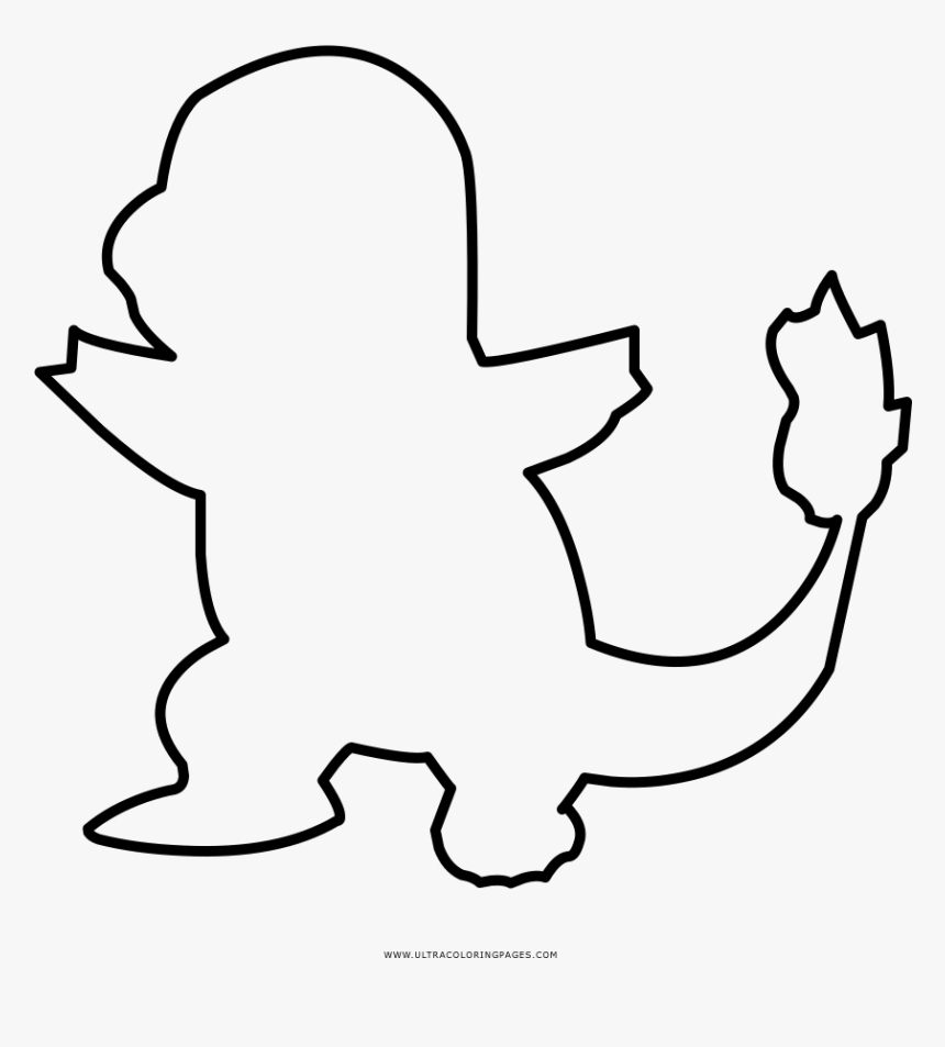 Charmander Icon Black Png, Transparent Png, Free Download