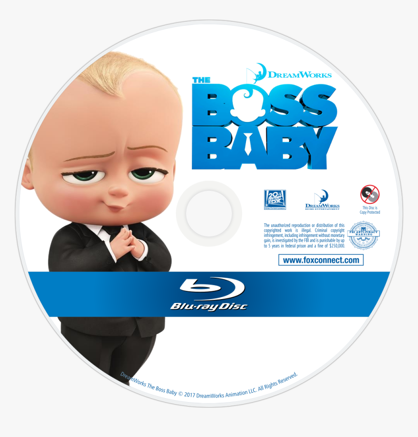 The Boss Baby Bluray Disc Image - Boss Baby Now Playing, HD Png Download, Free Download