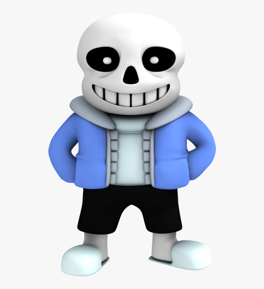 Boss Baby As Sans , Png Download - Sans Undertale 3d Model, Transparent Png, Free Download