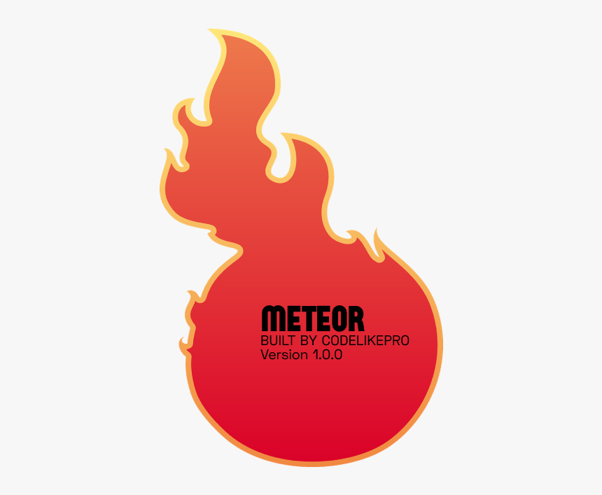 Meteor Wordpress Starter Theme - Fireball Vector Images Png, Transparent Png, Free Download