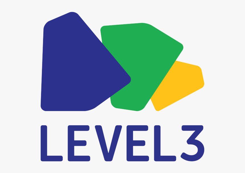 Level3 Logo Logo White Square - Colorfulness, HD Png Download, Free Download
