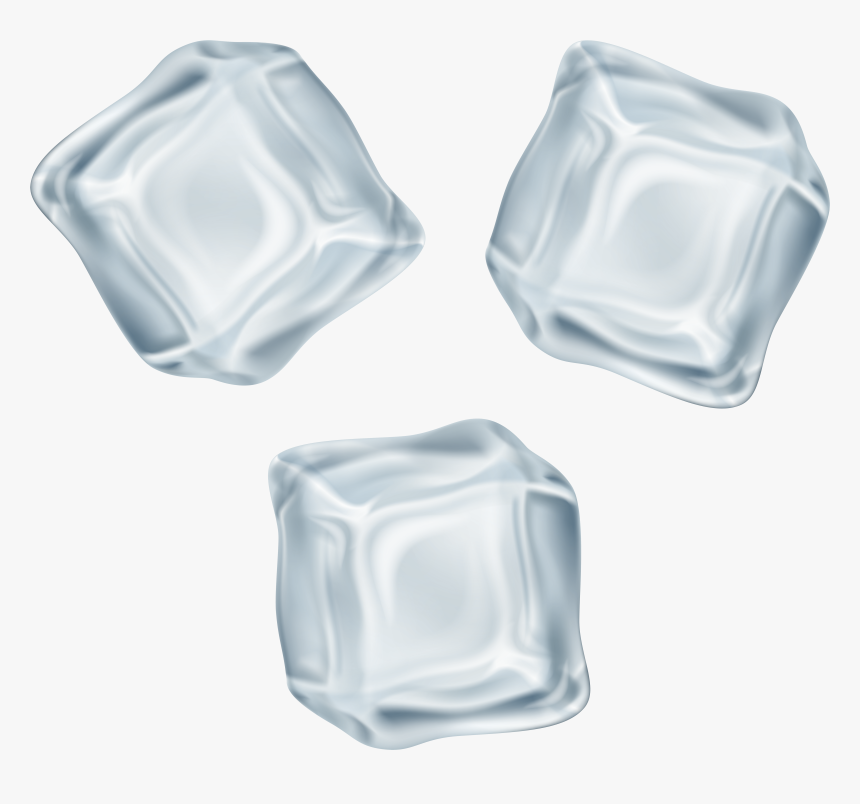 Large Ice Cubes Png Clip Art - Ice Cube Cartoon Png, Transparent Png, Free Download