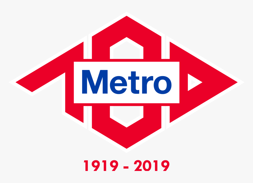 Logo Metro De Madrid - Metro De Madrid Png, Transparent Png, Free Download