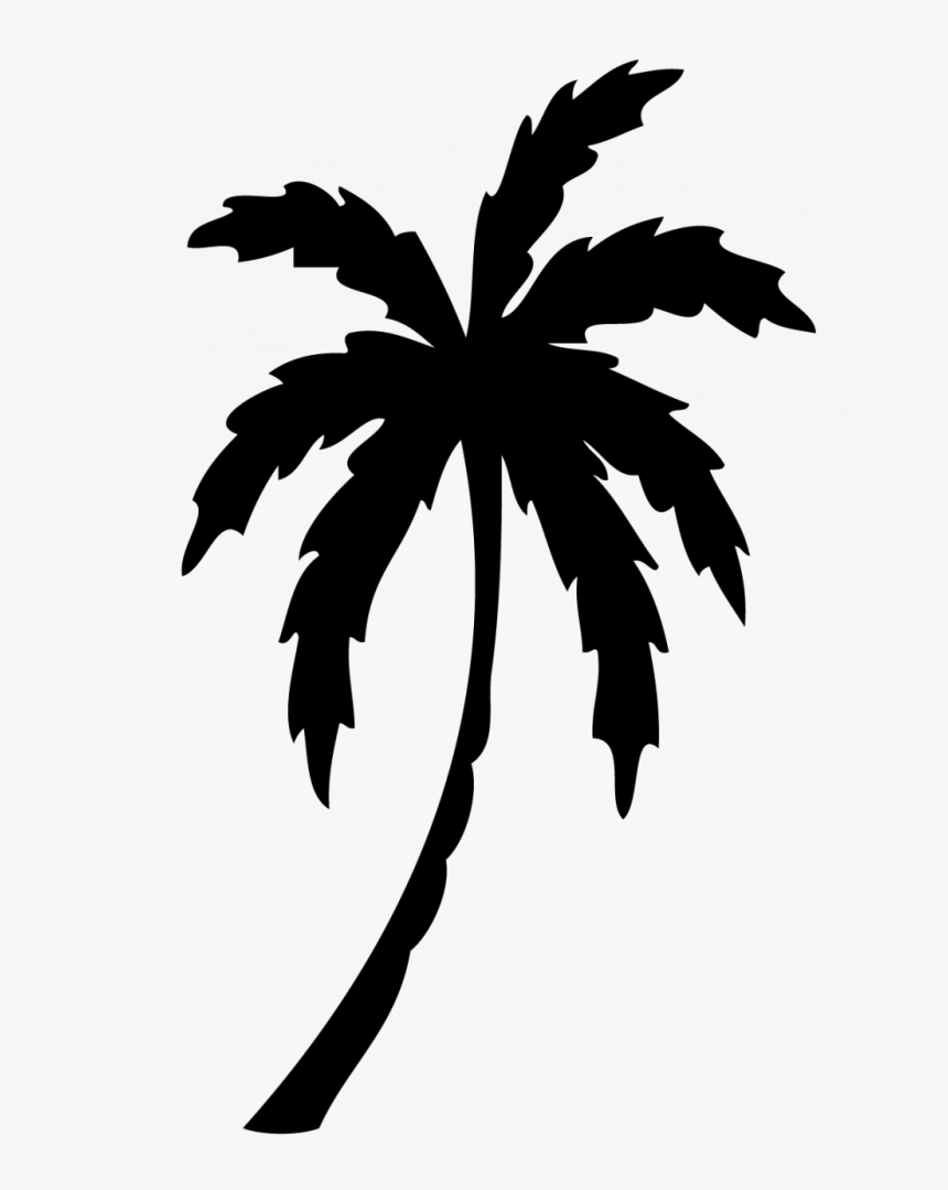 Tree Clipart Dinosaur Free - Palm Tree Clipart Transparent, HD Png Download, Free Download