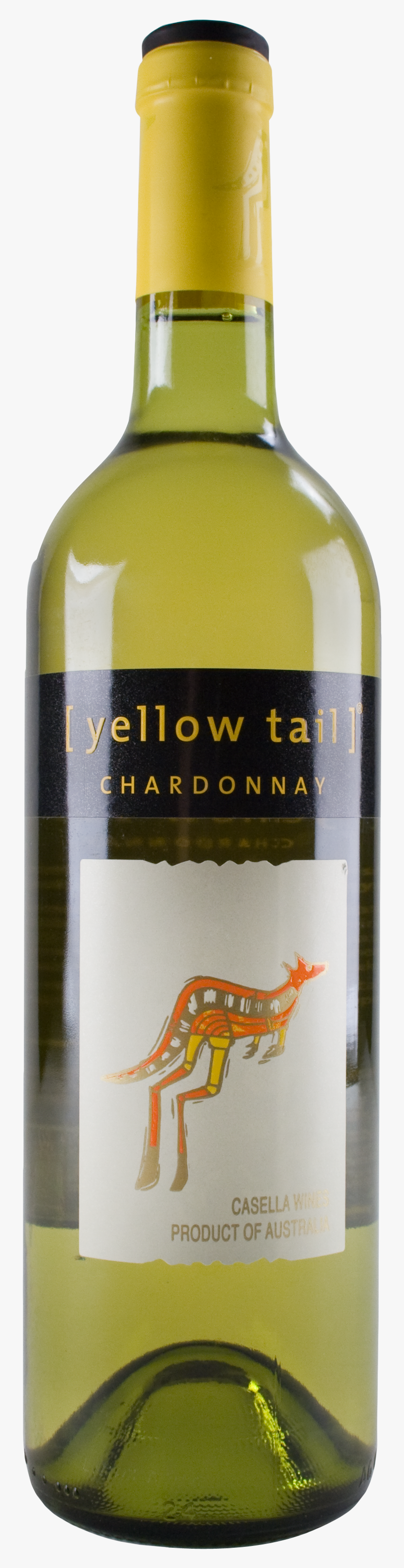 Yellow Tail Wine Bottle - Yellow Tail Chardonnay, HD Png Download, Free Download