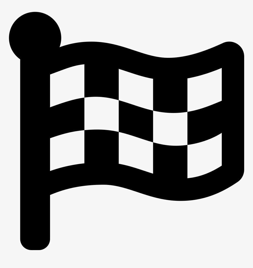 Checkered Flag Icon Font Awesome, HD Png Download, Free Download